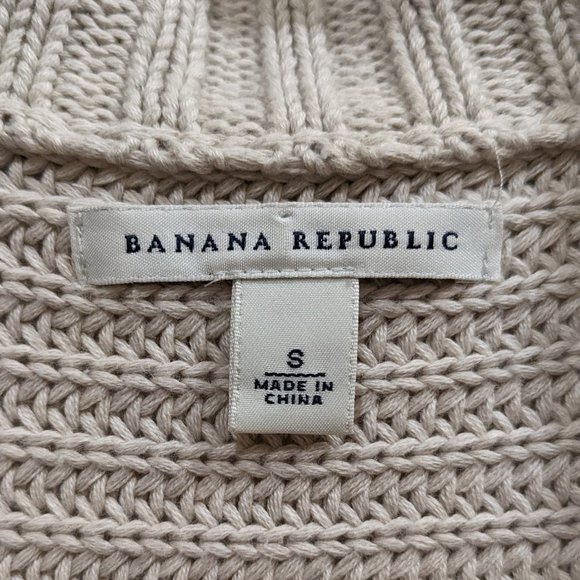 Pima Cotton Wool Heavy Rib Knit Dolman Sleeve Cardigan S Cabincore Chunky Boho - Picture 7 of 7